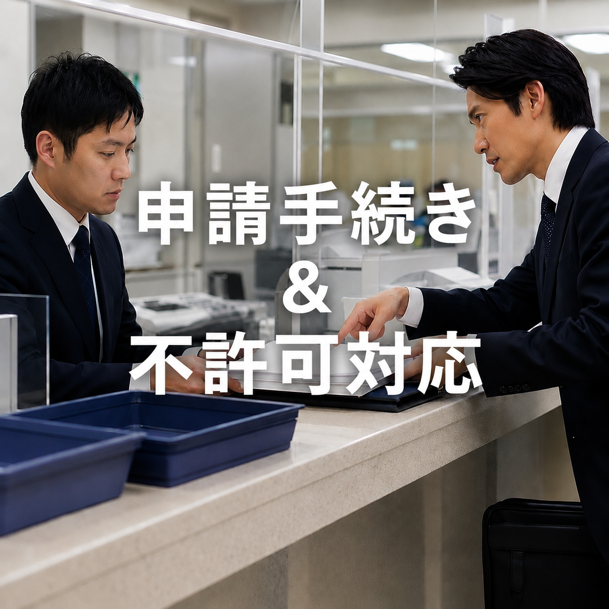 Ⅴ　申請手続きと不許可対応